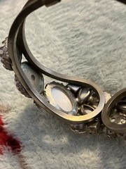 Vintage Juliana DeLizza And Elster Clamper Bracelet And Matching Clip Earrings
