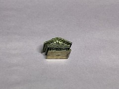 Vintage 800 Sterling Silver Swiss Ski Chalet Cabin Opens Bed Inside Charm 4.6g