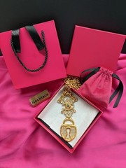 Schiaparelli Keyhole Necklace. With Box and Dust Bag.