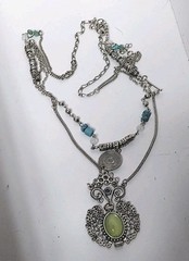 VINTAGE ELEGANT VICTORIAN STYLE NECKLACE 19″