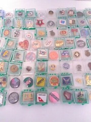 Lot of 147 Random Various Pins Buttons & Brooches 1970’s – 2000’s See PICS!!!