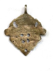 Beautiful Handmade Silver Chhepu Vintage Pendant