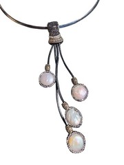 Coin Pearl Marcasite Silver Tone Necklace Choker Designer