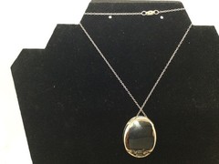 Vintage Stephen B. Perfume Locket And Chain From The 1970s