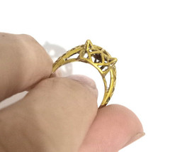Vintage Ring Copper Style Roman Viking Ancient Bronze Amazing Handmade
