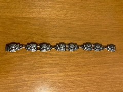 Midcentury Carl Brumberg Hansen Bracelet 935 Sterling Silver Denmark
