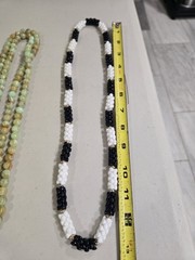 Mixed Lot 5 Beaded Necklaces Multicolor Unisex Adults Fashion Jewelry (LOT 1)