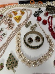High End Vintage Jewelry Lot Sarah Cov 925 Italy West Germany Coro Hobe Alpaca