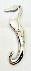 Vintage Retired Swarovski Crystal SEAHORSE Brooch Pin 3 1/8″ Excellent