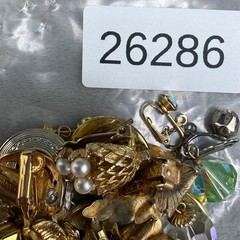 Vintage Clip On Earrings lot of 9 Every Day Wear
