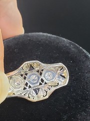 White Gold Pendant And Necklace