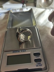 Vintage Handmade Sterling Bikers Ring