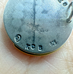 KCB Pendant Charm Sterling Cervantes “Believe There Are No Limits But The Sky”