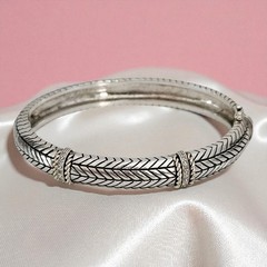 Andrea Candela Sterling 14k Gold And Diamond Accents Bracelet CJI 925