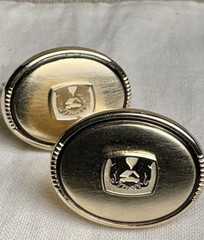Vintage 1950s–1960s Allstate “Good Hands” Cufflinks RARE Collectible