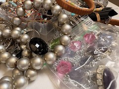Bulk Mixed Jewelry Lot – Wearable, Craft, Resell, Junk – Vintage to Modern