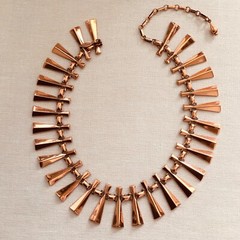 Vintage Renoir Copper Necklace Beautiful Condition