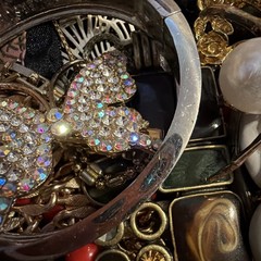 Vintage to Now Jewelry Lot, All Wearable Untested. No Broken. Box B3