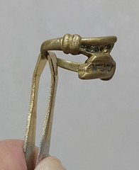 Vintage Moroccan Berber Brass Wrap Engraved Ring Tribal Amazigh Statement