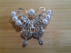5pc Mixed Lot Brooch & Pin Set Multicolor Metal Rhinestone Women’s Fashion