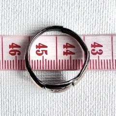 Antique Art Deco Ring Silver & Gold Signet Ring w/Case Monogram Initial R Sz 10