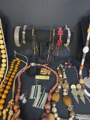 Vintage To Now Boho Costume Jewelry Lot Necklace Earrings Bracelet Ring Hippie