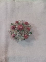 Vintage 1960’s Floral Parure Signed Vendome. This Is A Set of 5 Pieces. As Shown