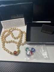 Joan Rivers Classics 28” Faux Pearl Interchangeable Barrel Necklace w/Bag & Box