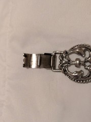 Vintage Gothic Gargoyle Lion Ornate Heavy Link Bracelet Victorian Revival