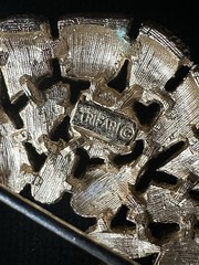 TRIFARI Trifarizade-Casbah Grand Parure 1968 Gold-Trifanium Alfred Philippe Box