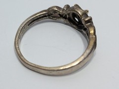✨VINTAGE✨ 925 Sterling Silver PSCL Peter Stone Signed Celtic Band Ring Size 8.75
