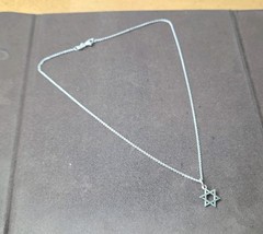 JAMES AVERY 925 STERLING SILVER STAR OF DAVID NECKLACE