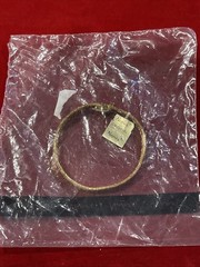 NWT Vintage Napier 1/4” Wide Gold Plated Link Bracelet – Diameter: 2.25” Sealed