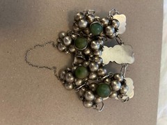 Art Nouveau/Art Deco Mexican Solid Silver Silver Bracelet