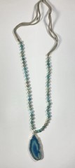 Lot Of 10 Vintage Miscellaneous Semi Precious Stone Necklaces