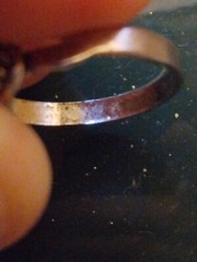 Vintage Uncas Mfg Co Floral Design Ring