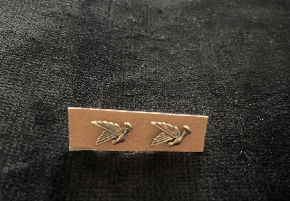 Earrings Mini Studs Birds Bronze Minimalist Y2K Glam Everyday Animal Boho Chic