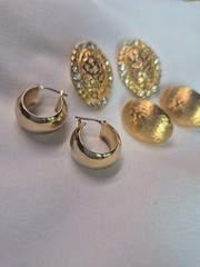 Vintage Pierced Earrings
