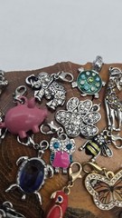 19- Animal,insect, Bird Charms – Parrot Elephant Giraffe Turtle Butterfly Dog ..
