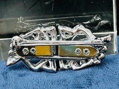 Duette Rhinestone Dress Clip Brooch Art Deco Vintage Convertible Pin 1.25” X 1”