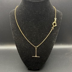 Vintage 12k Gold Filled Pocket Watch Chain FOB, Dog Clip, T-Bar, O-Ring, Cameo