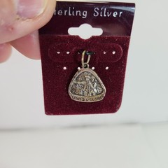 Vintage Sterling Silver Lewis & Clark Charm Collectible Adventure Memorabilia