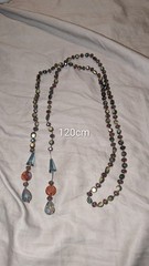 Sorrelli Crystal Necklace Multicolor, With Saphiret necklace