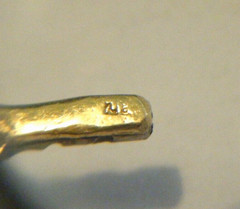 Vintage 1960s Lovely 18K Multi – Tone Gold 2″ Realistic Leaf Brooch Pin 6.6g