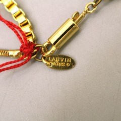 Lanvin Vintage Double Chain Necklace, Classic Necklace, with Tag