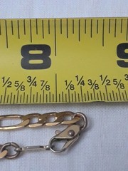 Vintage Lot of 2 Gold-Tone Stackable Flat Chain Necklace 16 – 24 inch