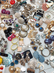 Huge 14 Pound Lot Of Vintage To Now Costume Jewelry Lot ALL WEARABLE