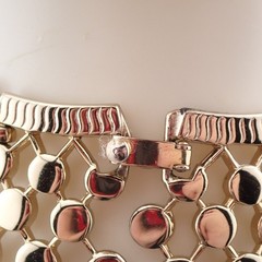 VTG Rare Monet 1954 Portico Starburst Mini Disk Triangle Necklace Bracelet Set