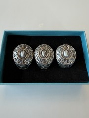 VTG 925 Sterling Silver Football Championship Sports Ring Choose Sz: 10, 11, 13