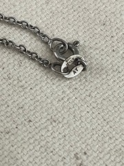 Vintage Turquoise Sterling Silver Pendant Necklace 16 Inch Boho